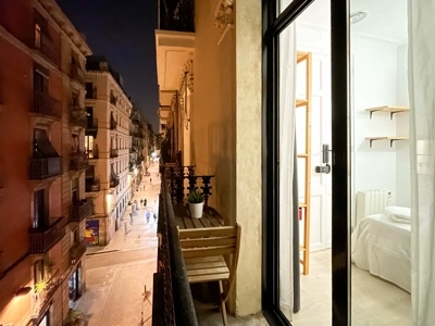 Moonlit balcony, urban stargazing spot