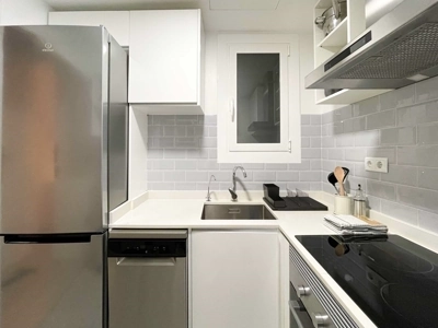 Sleek kitchen, a chef's urban dream