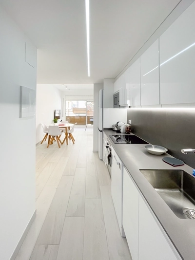 Bright kitchen with ample counter space